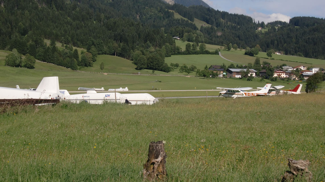 Flugplatz in St. Johann